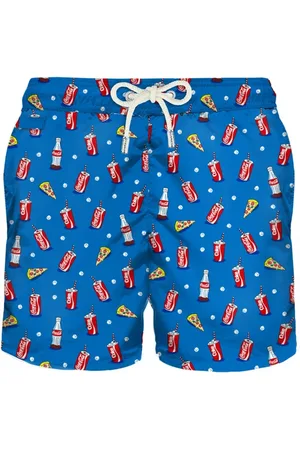 MC2 SAINT BARTH Badetøj, Herre, Flerfarvet, 2XL, Polyester, Shorts og Boxers Polyester Sammensætning