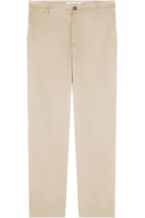 Maison Kitsuné Bukser, Herre, , 2XS, Bomuld, Klassiske Straight Chino Bukser