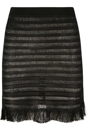 Tom Ford Nederdel, Dame, Sort, M, Polyester, Sort Mini Nederdel Viskose Stige