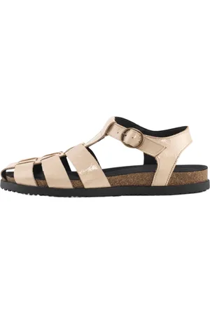 Nature Sko, Dame, , 39 EU, Læder, Creme Læder Sandal 1103-004-119
