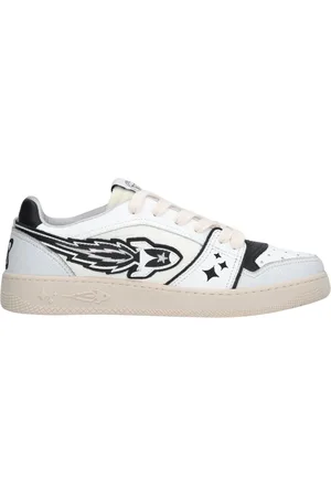 ENTERPRISE JAPAN Sko, Herre, Flerfarvet, 41 EU, Læder, Urban Craquele Sneakers - Unik Stil