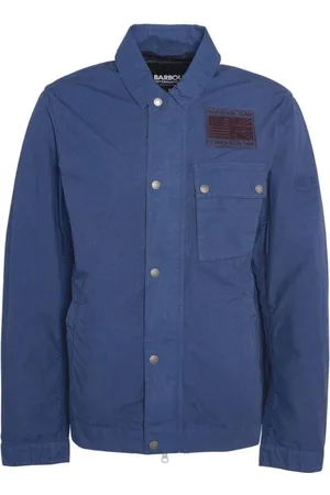 Barbour Jakke, Herre, Blå, S, Steve Mcqueen Workers Jakke