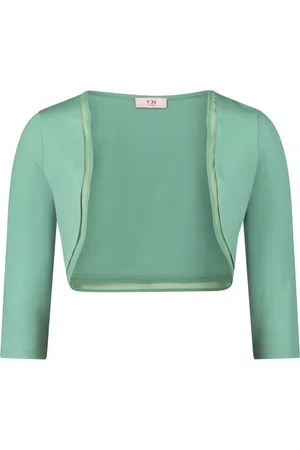 Vera Mont Strik, Dame, Grøn, 3XL, Uld, Cardigans