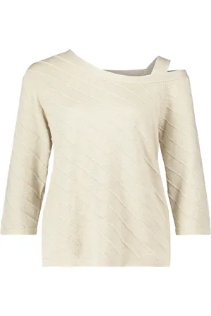 Betty Barclay Strik, Dame, , 2XL, Uld, Glitter Strik Trøje med Lurex Tråd