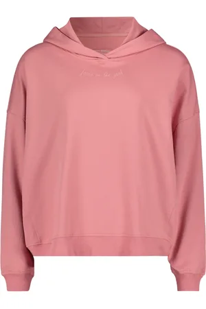 Betty Barclay Sweathshirts & Hoodies, Dame, Lyserød, L, Bambus, Hoodies