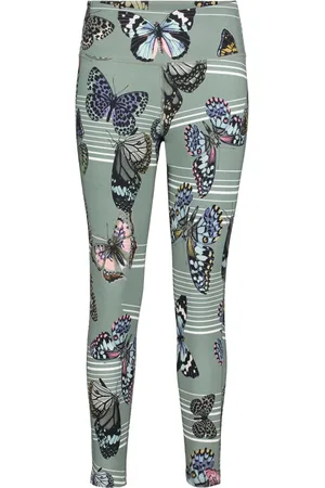 Betty Barclay Bukser, Dame, Flerfarvet, XL, Bambus, Højtaljet bambus leggings
