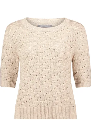 Betty & Co Strik, Dame, , XL, Statement Striktrøje med Rund Hals