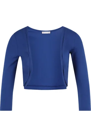 Vera Mont Strik, Dame, Blå, M, Jersey Bolero Jakke