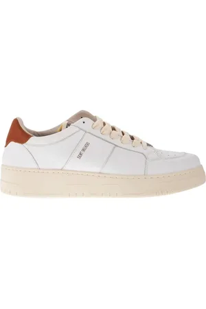 SAINT SNEAKERS Sko, Herre, Hvid, 43 EU, Læder, Læder Mokkasin med Tassels