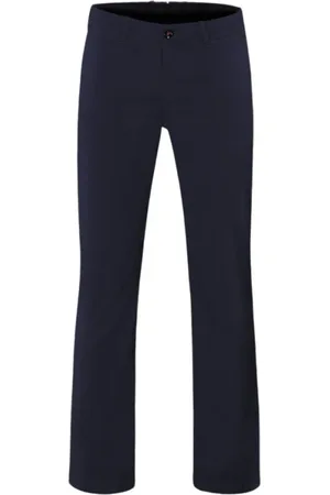 MOORER Bukser, Herre, Blå, 4XL, Bomuld, Vintage Silk Cotton Chino Bukser