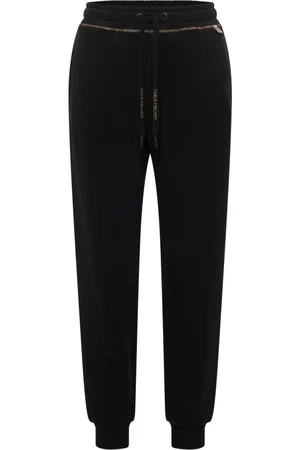 Carlo Colucci Bukser, Dame, Sort, S, Uld, Komfortabel Stilfulde Sweatpants