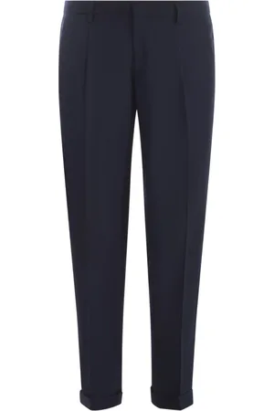 Briglia 1949 Bukser, Herre, Blå, 3XL, Uld, Blå Bukser Pantaloni