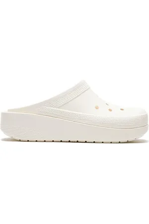 Crocs Sko, Herre, Hvid, 40 EU, Uld, Klassisk Blunt Toe Sko