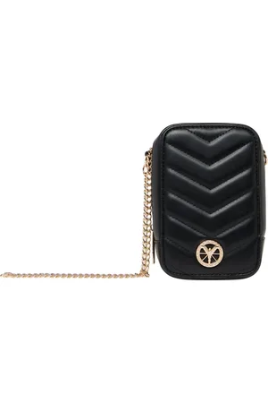 Carlo Colucci Taske, Dame, Sort, ONE SIZE, Uld, Quiltet Mini Taske