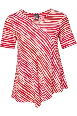Pont Neuf Bluser & Skjorter, Dame, Flerfarvet, XS, Tyl, Farverig Stribet Bluse Magrethe Sia