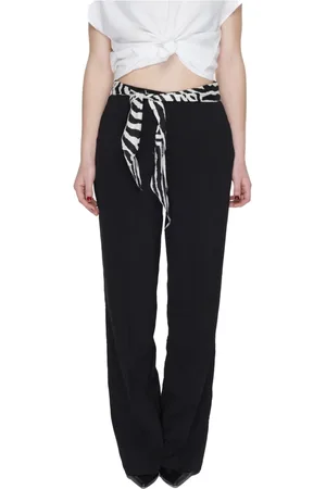 ONLY Bukser, Dame, Sort, XS, Polyester, Bootcut Kvinders Bukser Forår/Sommer Kollektion