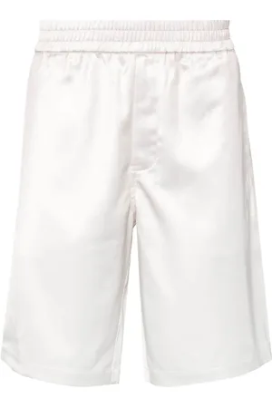 Axel Arigato Shorts, Herre, , S, Satin, Bermuda Shorts med Monogram Print