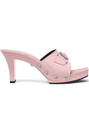 VERSACE Sko, Dame, Lyserød, 36 EU, Rosa Højhælede Sandaler