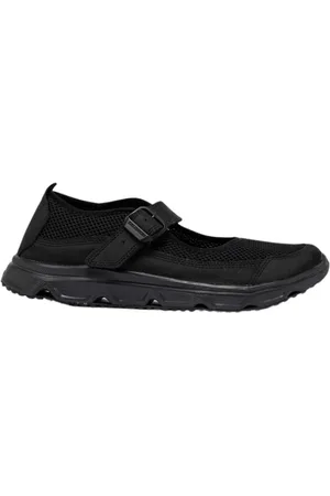 Salomon Sport, Herre, Sort, 45 EU, Læder, Moderne Recovery Sneakers