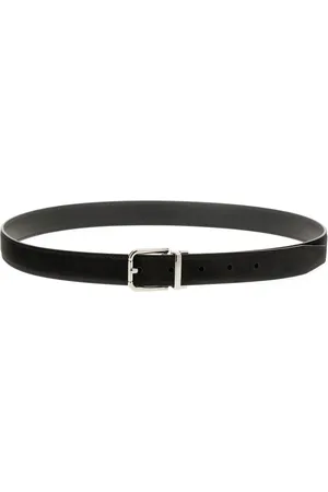 Dolce & Gabbana Tilbehør, Herre, Sort, 115 CM, Uld, Stilfulde Bælter til Moderne Udseende
