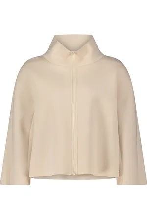 Betty & Co Jakke, Dame, , L, Uld, Trendy Casual Jakke med Ståkrave