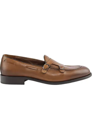 MARCO FERRETTI Sko, Herre, Brun, 42 EU, Uld, Læder Loafers Brun Stilfulde Sko