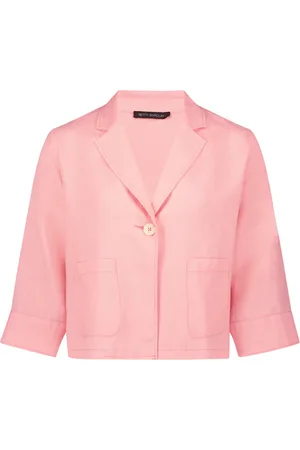 Betty Barclay Jakke, Dame, Lyserød, M, Tyl, Sommerblazer med 3/4 ærmer