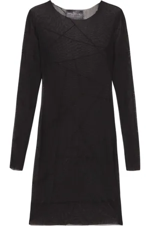 Cortana Top, Dame, Sort, L, Tyl, Silke Tulipan Top