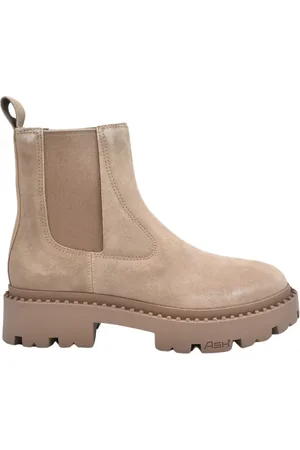 Ash Sko, Dame, Brun, 39 EU, Brun Snøresko i Nubuck