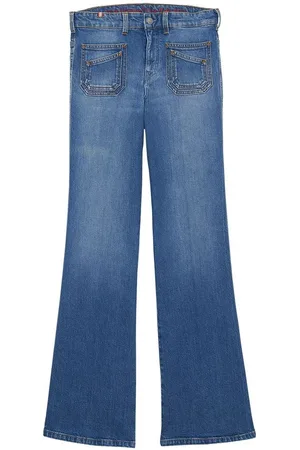 Inès de la Fressange Jeans, Dame, Blå, W31, Denim, Rick Denim - Rick Denim