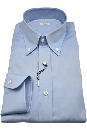 BARBA Skjorte, Herre, Blå, 4XL, Lysblå Skjorter til Mænd