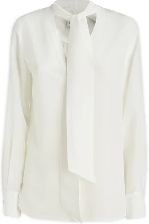 DEL CORE Bluser & Skjorter, Dame, Hvid, XL, Uld, Stilfulde Skjorter til Kvinder