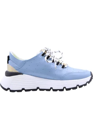 Brù Milano Sko, Dame, Blå, 38 EU, Uld, Stilfuld Vassal Sneaker