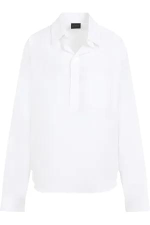 Balenciaga Bluser & Skjorter, Dame, Hvid, XS, Bomuld, Hvid Bomuldsskjorte Kvinders Mode