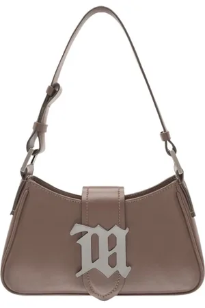 MISBHV Taske, Dame, Brun, ONE SIZE, Uld, Lille Læder Skuldertaske