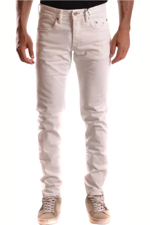 Siviglia Jeans, Herre, Hvid, W30, Uld, Slim-fit Jeans Opgrader Stilfuldt Tidløst Design