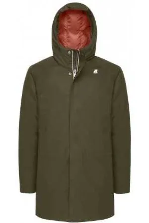 K-Way Frakke, Herre, Grøn, M, Nylon, Isoleret Frakke