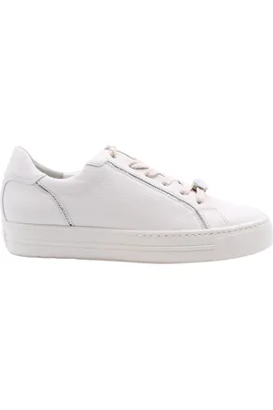 Paul Green Sko, Dame, Hvid, 36 EU, Uld, Stilfulde Damesneakers
