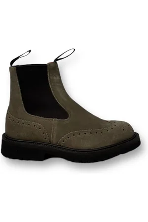 TRICKERS Sko, Dame, Grøn, 36 1/2 EU, Uld, Stilfuld Country Dealer Boot