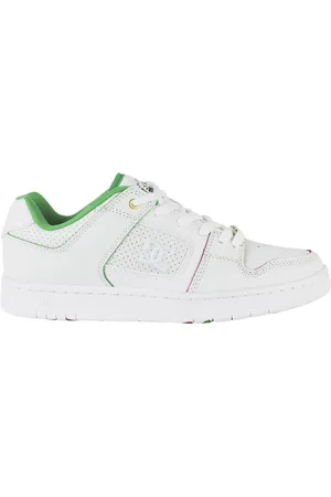 Dcshoes Sko, Herre, Hvid, 40 EU, Læder, Læder Sneakers med Impact-A? Teknologi