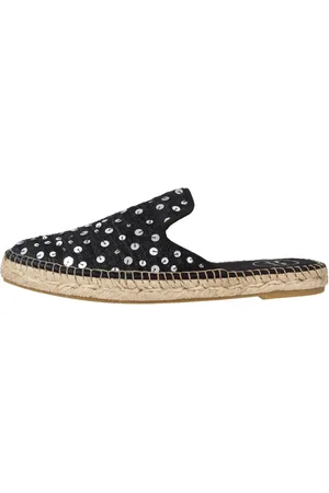 Toni Pons Sko, Dame, Sort, 36 EU, Uld, Stilfulde flade espadrillos til kvinder