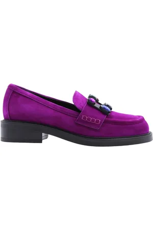 Brù Milano Sko, Dame, Lyserød, 36 EU, Uld, Stilfulde Unalaska Moccasin Loafers