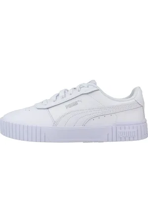 PUMA Sko, Dame, Hvid, 39 EU, Uld, Stilfulde Carina 2.0 Sneakers