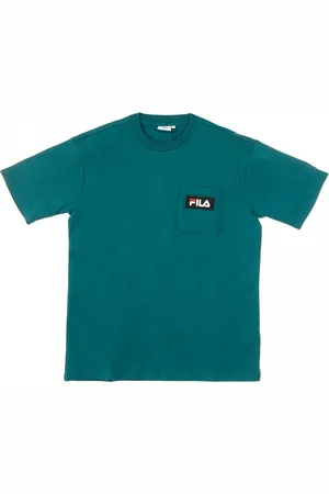 Fila Top, Herre, Grøn, XL, Uld, Dropped Shoulder Tee Storm