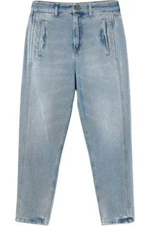 Twin-Set Jeans, Dame, Blå, W29, Denim, Slim-fit Denim Jeans