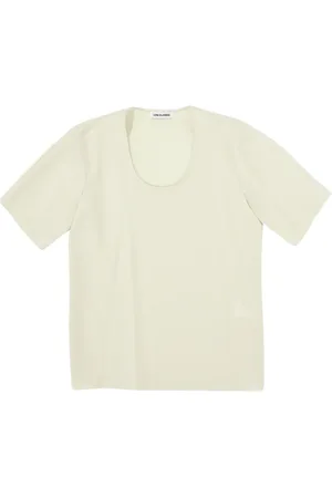 Low Classic Top, Dame, , S, Uld, Stilfuld kortærmet bluse