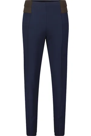 Betty Barclay Bukser, Dame, Blå, M, Uld, Elastisk talje Skinny Fit Basic Bukser