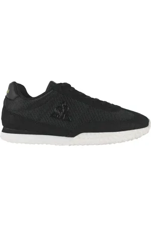 Le Coq Sportif Sko, Dame, Sort, 36 EU, Læder, Løbesko med Ruskindindsatser