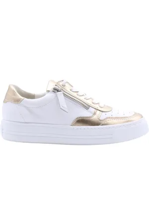Paul Green Sko, Dame, Hvid, 37 1/2 EU, Uld, Stilfulde Mulheim Sneakers