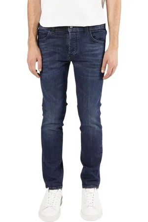 Entre Amis Jeans, Herre, Blå, W32, Uld, Klassiske Straight Jeans Opgradering
